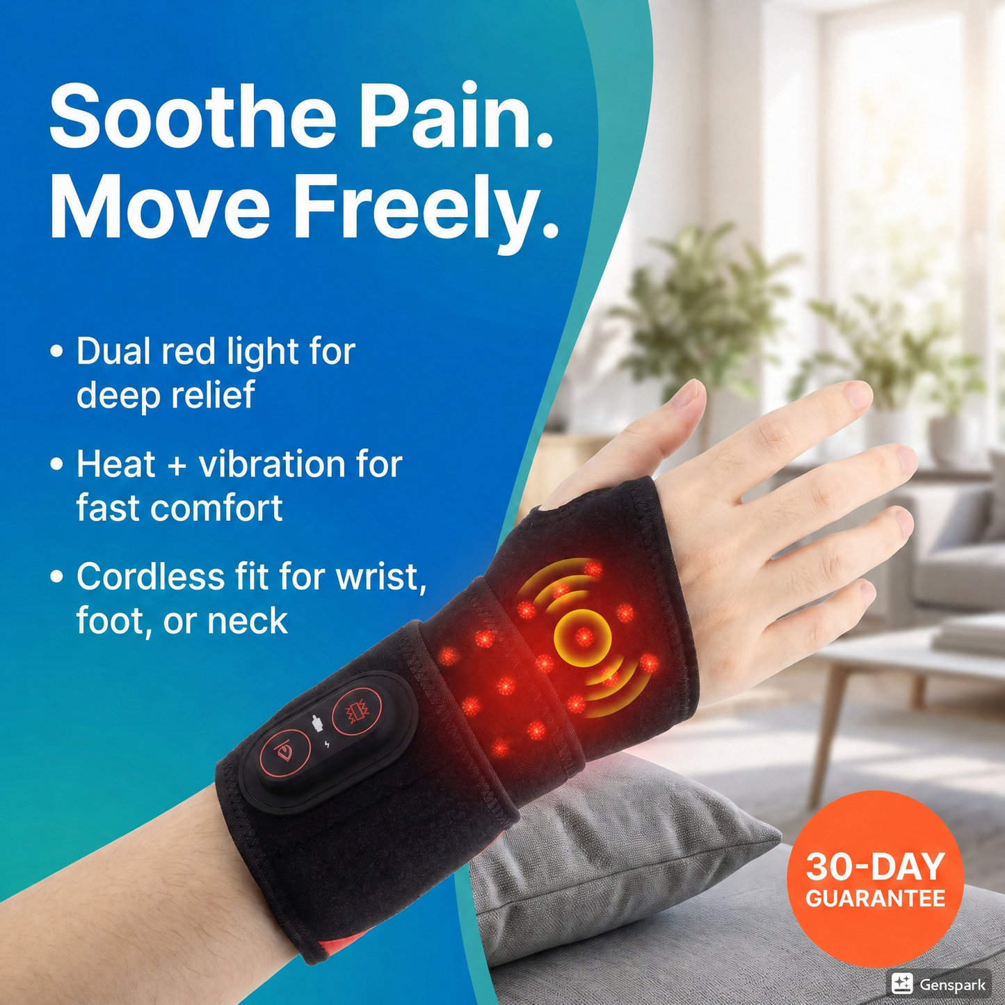 VitalWrap™ 3-in-1 Red Light Therapy Wrap